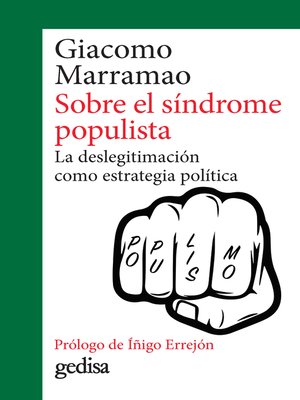 cover image of Sobre el síndrome populista